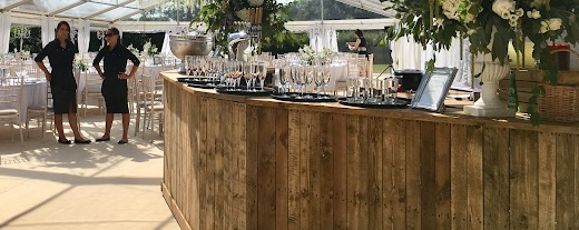 Bar counter in action